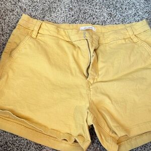 Sts blue - Mustard Yellow Denim Shorts